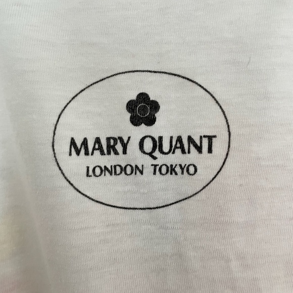 New Mary Quant Women's T-Shirt 100% Cotton One Size - Picture 3 of 4